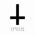 Cross of St. Peter vector illustration. The Cross of Saint Peter or ...