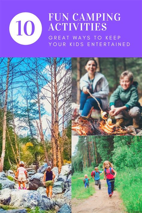 Fun Camping Activities For Kids To Keep Them Entertained While Camping