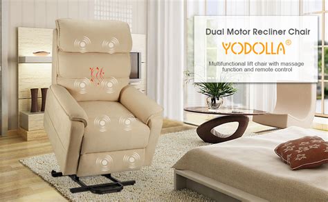 Yodolla Electric Dual Motor Power Recliner Lift Chair