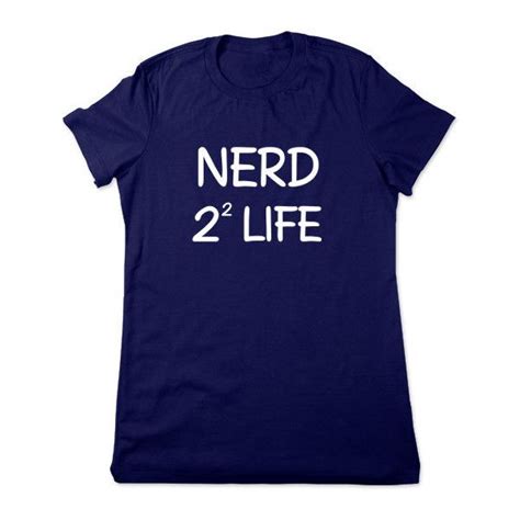Funny Math Shirt Nerd 4 Life Funny T Shirt Geeky Tshirt Math Geek T