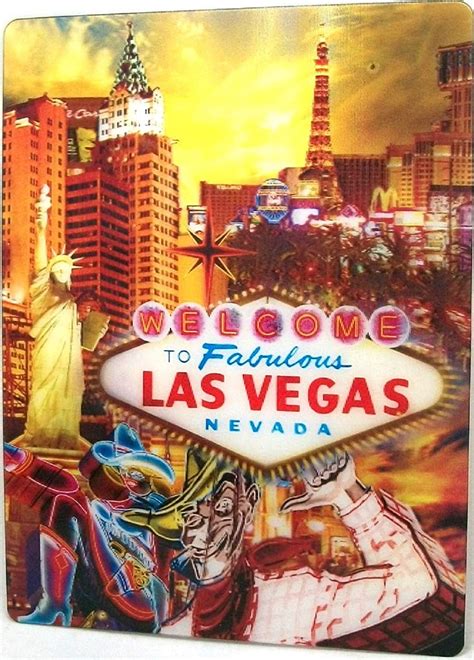 Las Vegas Vintage Vegas 3d Postcard