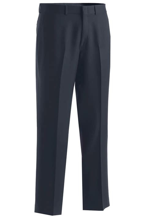 Edwards Mens Synergy Washable Traditional Fit Flat Front Pant Unitex