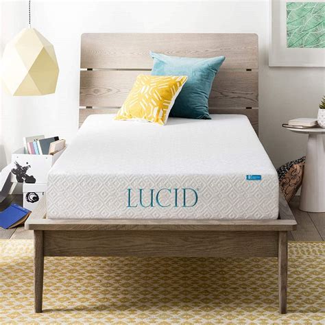 Lucid 6 Inch Memory Foam Mattress Home And Kitchen
