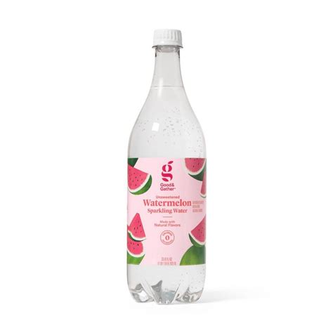 Watermelon Sparkling Water 1l Bottle Good And Gather In 2020