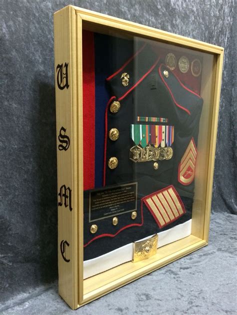 Usmc Shadow Box Questions On Design Or Price Contact Lu