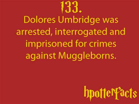 Harry Potter Facts Dolores Umbridge Harry Potter Fun Facts Harry