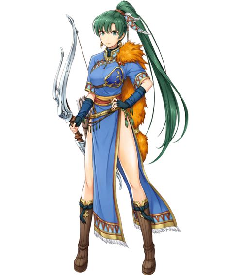 Full Portrait Lyn Brave Heroespng Fire Emblem Characters Fire