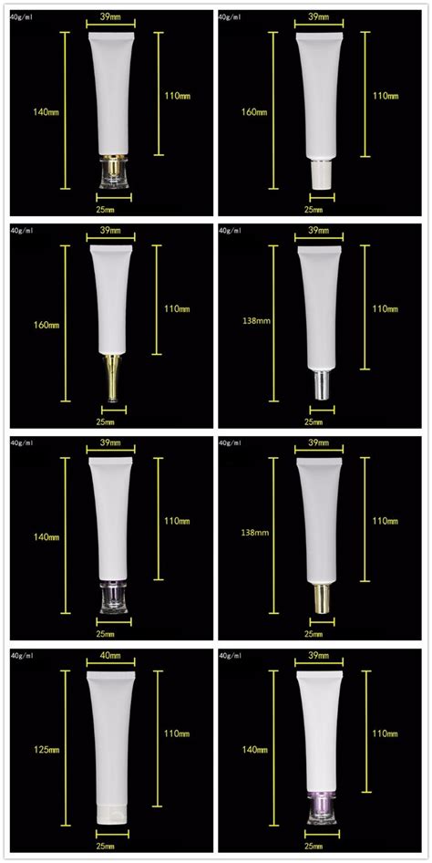 Download 40g matte white Cosmetic Cream Tube,Plastic Soft tube,for ...