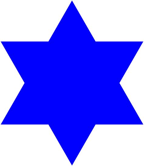 Filefilled Star Of Davidsvg Wikimedia Commons Clip Art Library