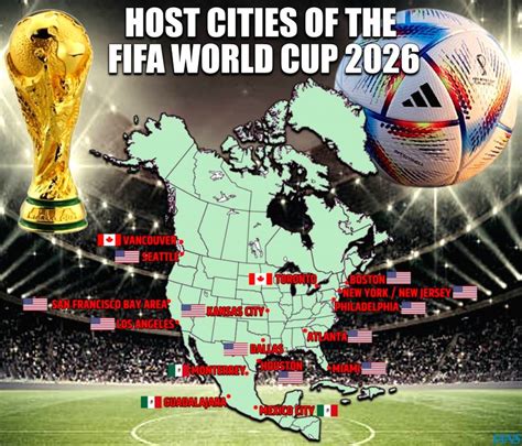 Host Cities Of The Fifa World Cup 2026