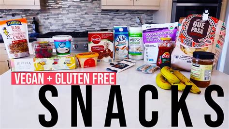 7 Vegan And Gluten Free Snacks Youtube