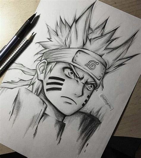 Muchas gracias por tu apoyo! Naruto #drawing | Naruto a lapiz, Naruto dibujos a lapiz ...
