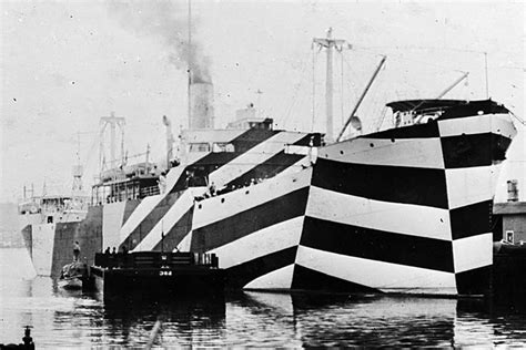 The Camouflage That Dazzled Dazzle Camouflage Art Camouflage