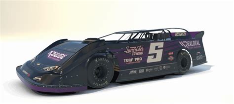 Dirt Late Model Vector Smart Template V2 By Jace A Trading Paints