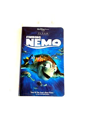 Finding Nemo Vhs Pixar Clamshell Picclick