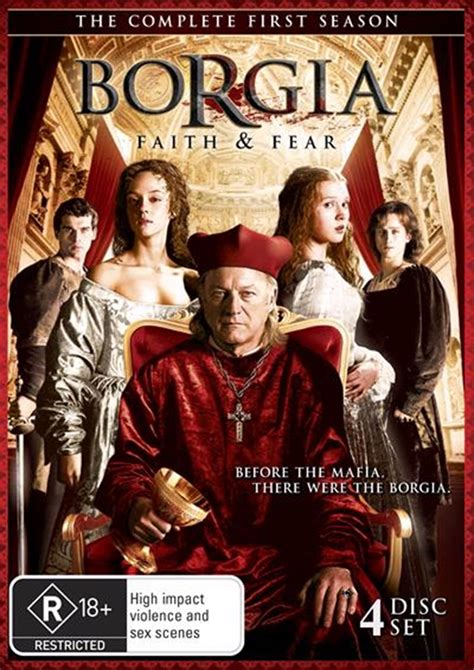 Buy Borgia Faith And Fear Season 1 On Dvd Sanity Online