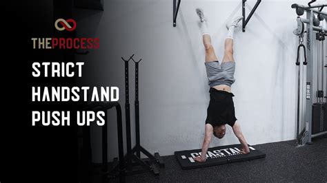 Strict Handstand Push Up Youtube