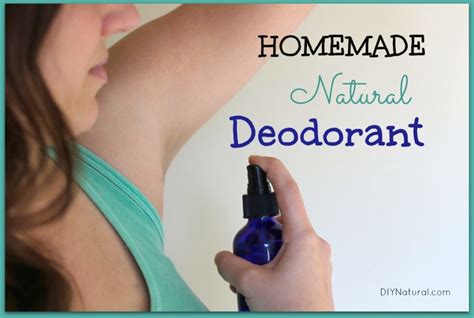 Homemade Deodorant Spray A Simple Natural And Effective Recipe