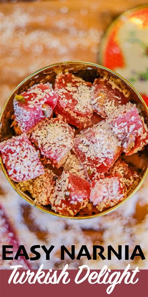 Turkish Delight Recipe From Narnia Dandk Organizer