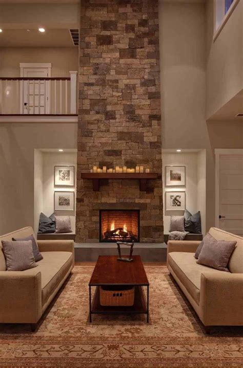 44 Ultra Cozy Fireplaces For Winter Hibernation Transitional Living