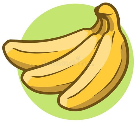 Three Bananas Play Media Logotype Stock Illustration Illustration Of