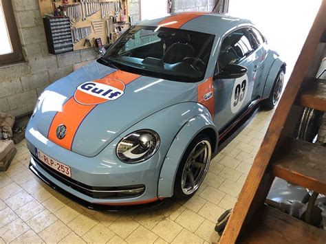 Gulf Racing Volkswagen Beetle Sports Widebody Kit Autoevolution In