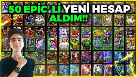 Ep Cl Yen Hesap Satin Aldim Efootball Mobile Youtube