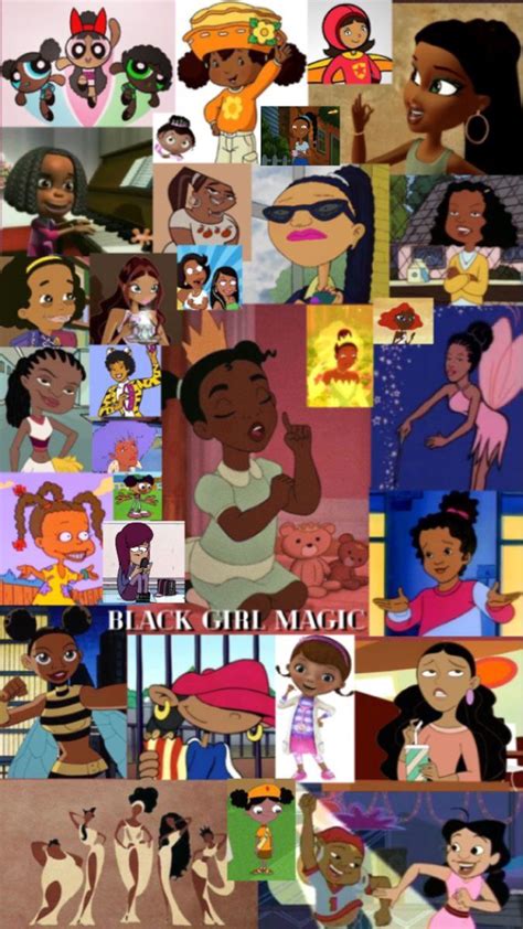 Black Girl Magic Drawings Of Black Girls Girl Iphone Wallpaper