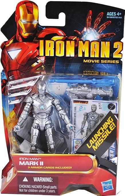 Marvel Iron Man 2 Action Figure 02 Mark Ii Iron Man 375