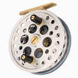 Silver Spool and Pewter Grey Frame River Wraith Centrepin Reel - John ...