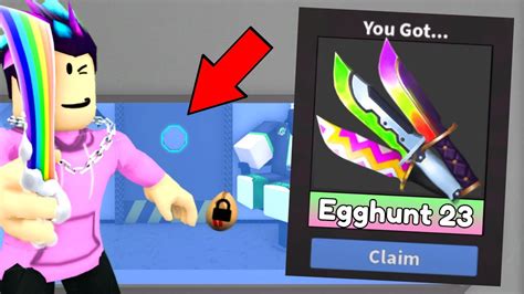 Murder Mystery 2 Egg Hunt Update New Rainbow Bundle And Rewards Youtube
