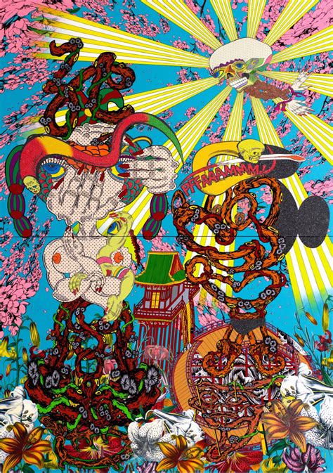 Psychedelic Paintings By Japanese Artist Keiichi Tanaami Booooooom Create Inspire
