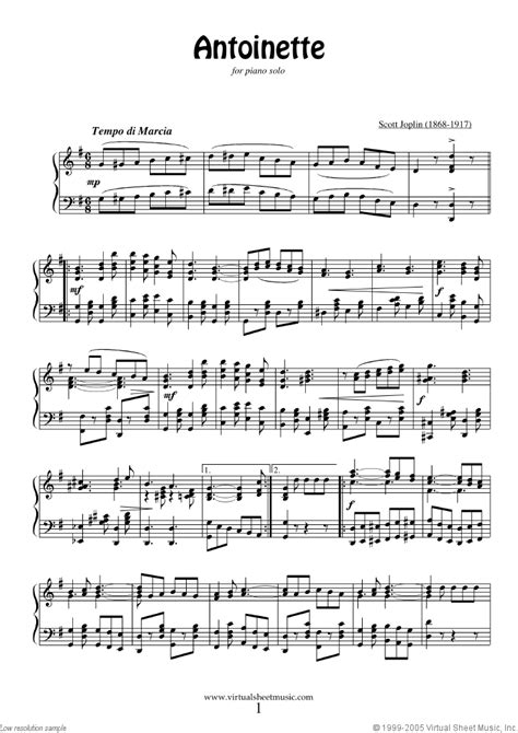 Learn to play piano with the songs you know and love. Joplin - Ragtimes (All the Collections) sheet music for ...