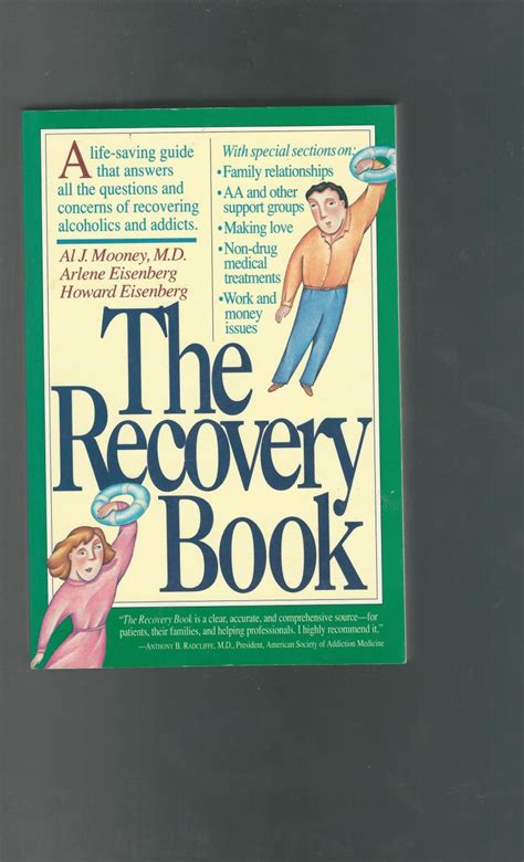 The Recovery Book By Mooney Alfred J Eisenberg Arlene And Eisenberg