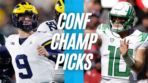 College Football Picks Week 14 Conference Championships Ncaaf Best