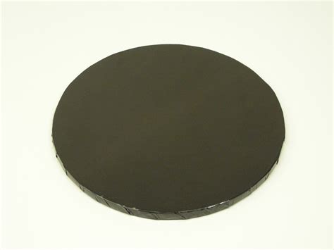 12 Round Black Cake Drum Black Pet Coated Cake Drums Cake Drums