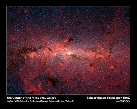Photo Of The Center Of The Milky Way Galaxy