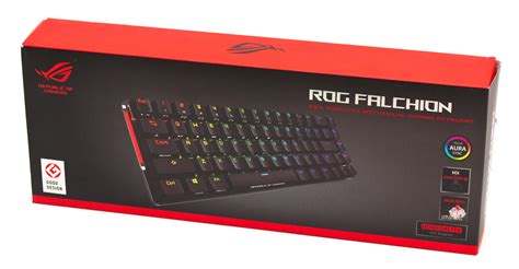 Обзор механической беспроводной клавиатуры Asus Rog Falchion