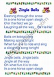 Free Printable Jingle Bells Lyrics - Printable Word Searches