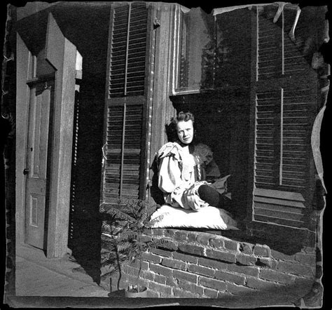 A Sex Worker Sitting At The Window Of A “crib” The Term For A Building