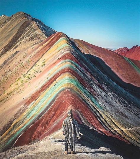 Vinicunca Montaña De 7 Colores Rainbow Mountain Rainbow Mountains