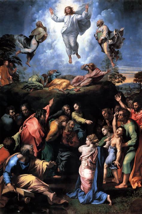 Transfiguration Raphael Biblical Art Raphael Paintings Renaissance Art