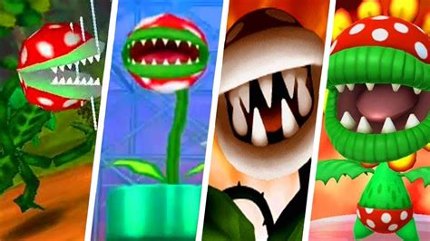 evolution of piranha plant minigames in mario party games 1998 2018 youtube