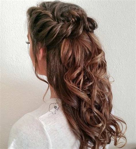 31 Half Up Half Down Hairstyles For Bridesmaids Stayglam