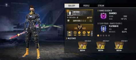 Free fire is great battle royala game for android and ios devices. Amitbhai's Free Fire ID, stats, K/D ratio and more