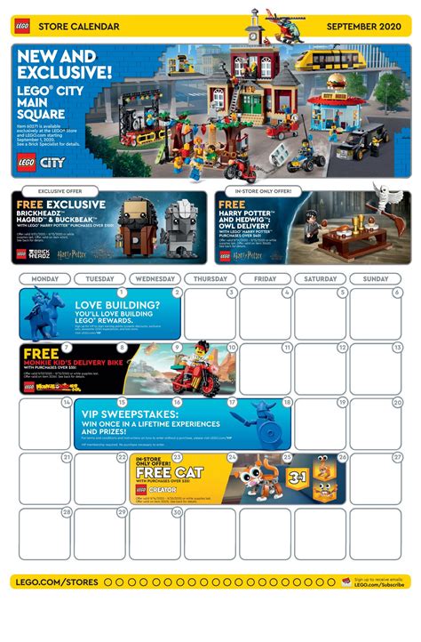 5 out of 5 stars. Lego Calendar September 2021 | Calendar Page
