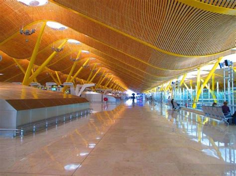 Terminal T4 Madrid Barajas Airport Airport Madrid Architecture
