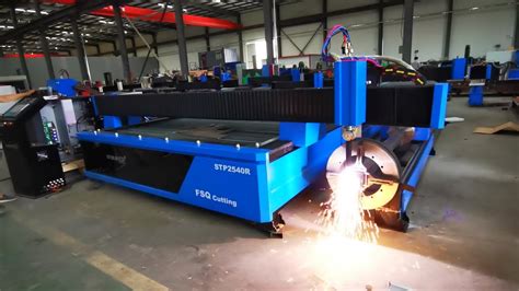 Industrial Cnc Plasma Table With Hypertherm Plasma Cutter For Metal Sheet And Tube Fabrication