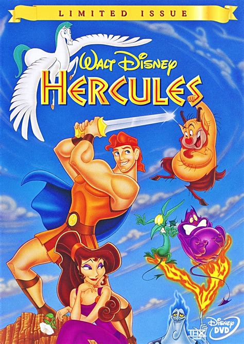 Hercules Limited Issue DVD Cover Walt Disney Characters Photo Fanpop