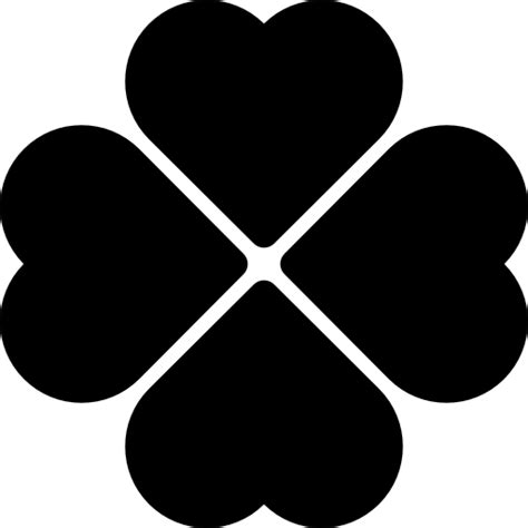 Four Leaf Clover Free Nature Icons
